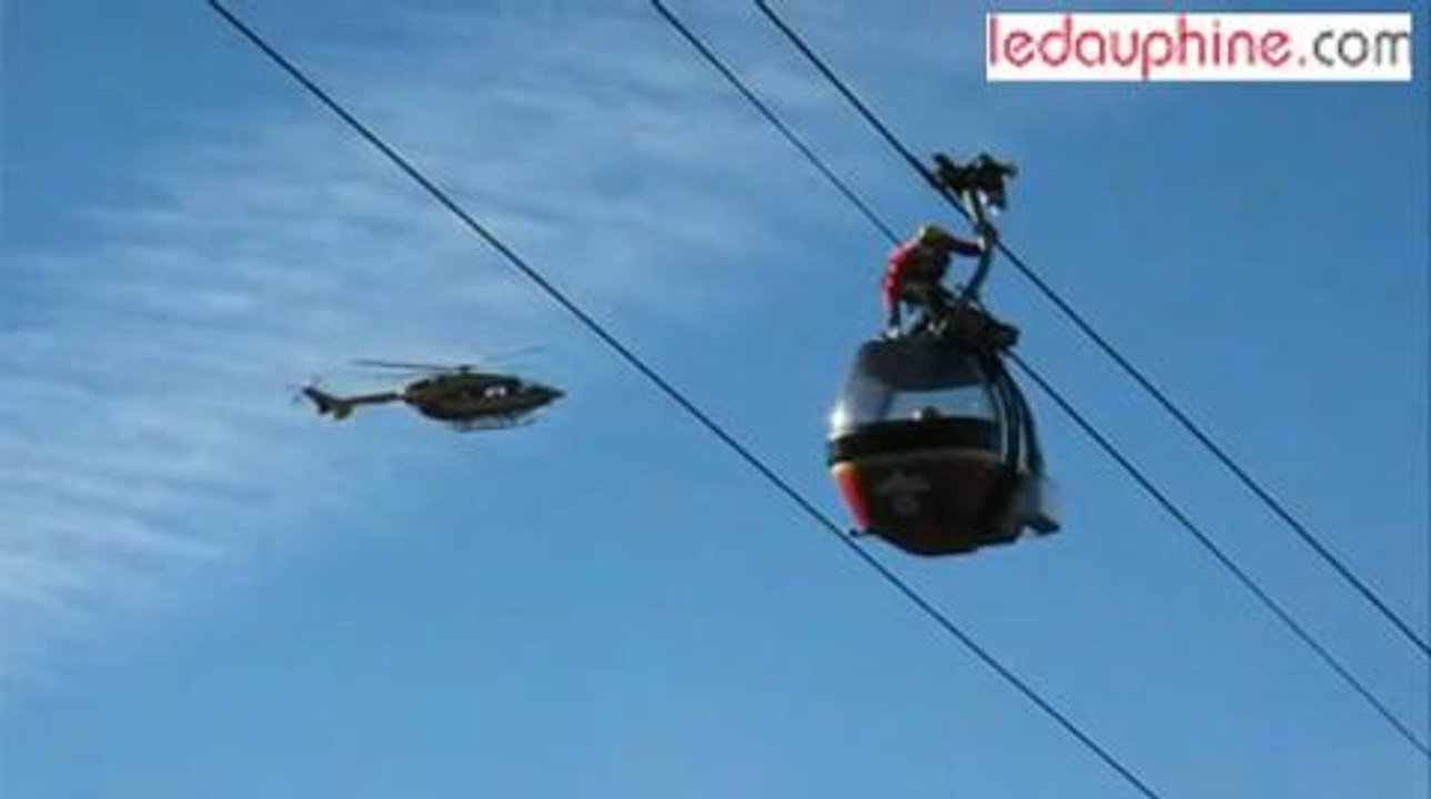 Exercice secours grand-Bornand