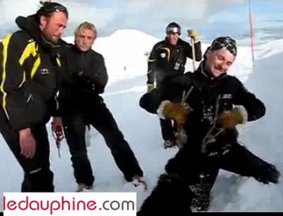 Les chiens à la montagne