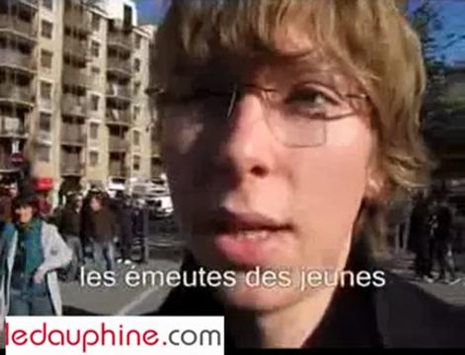 manifestation chambéry UNL Lyceens