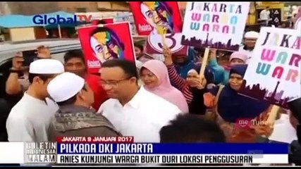Anies Pertanyakan Gugatan Warga Bukit Duri