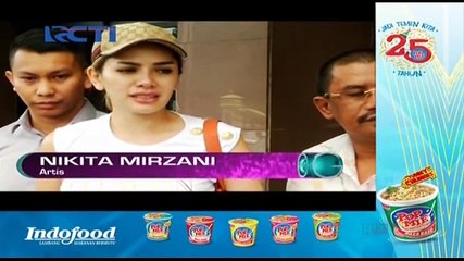 Nikita Mirzani Serahkan Bukti dan Dua Orang Saksi ke Penyidik