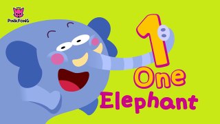 One Elephant _ Number Songs _ PINKFONG Songs for Children-uXyWsP6TUV4