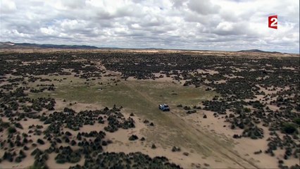 Dakar 2017 :  Romain Dumas se coince dans une bosse