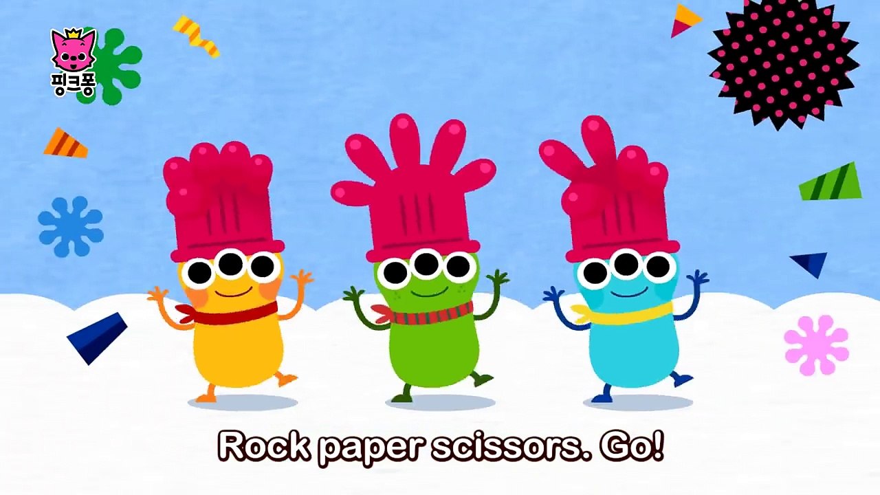 Rock Paper Scissors _ 가위바위보 _ 워드파워 _ 핑크퐁! 인기동요-oO0yy843cuk