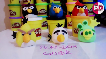 Angry Birds - White Bird with Play Doh Guide