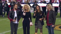 Little Big Town sings the National Anthem (College National Championship)