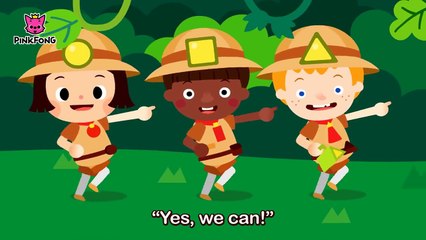 Shapes in the Jungle _ Shape Songs _ PINKFONG Songs-FFRerpnAaGY