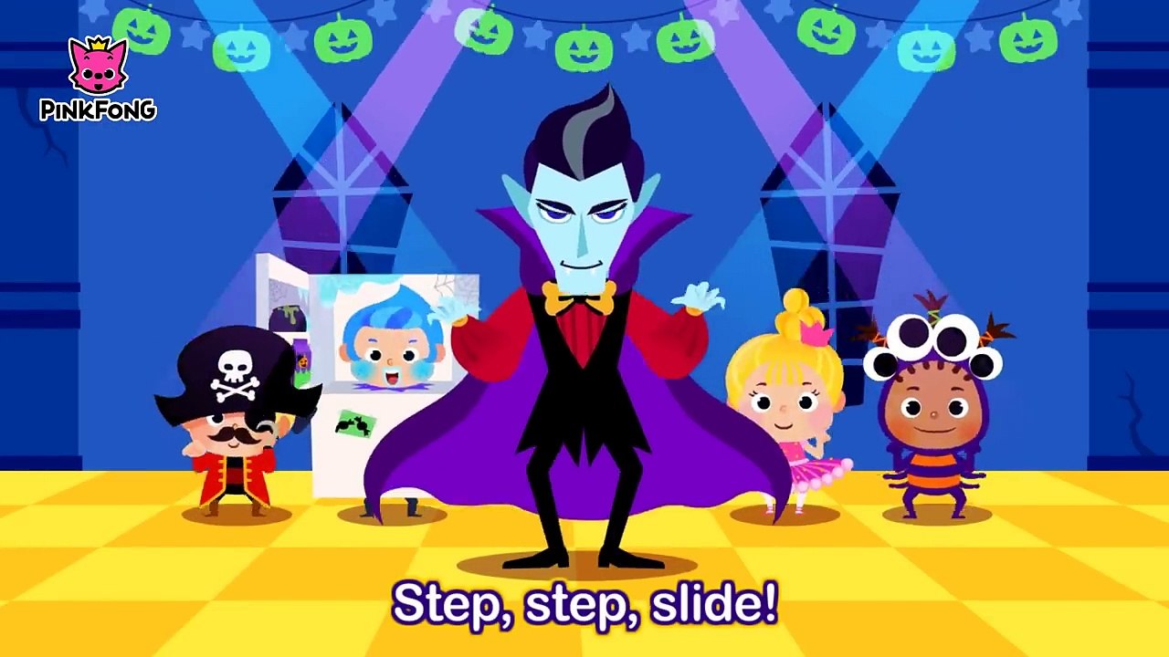 Shuffle del Monstruo  _ Canciones de Halloween _ PINKFONG Canciones Infantiles-fOPbEnFRMlk