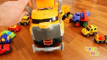 Wrecking Toy Dump Truck with Wrecking Ball-D6yxIdMRbNg