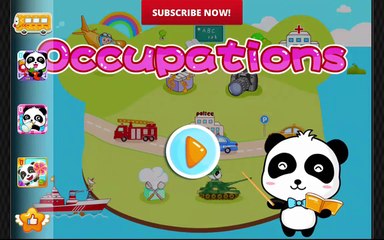 Baby Panda - Learn Occupations - BabyBus Baby Panda