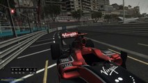 F1 2010 - #31 S1 R6 Monaco Monte Carlo race replay