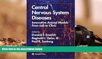 Audiobook  Central Nervous System Diseases: Innovative Animal Models from Lab to Clinic