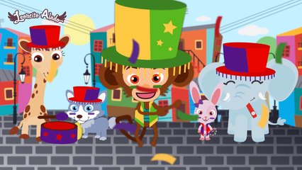 CABEZA, HOMBRO, RODILLA Y PIE ♫ Canciones Infantiles (Leoncito Alado)-YCgQkSVpk18