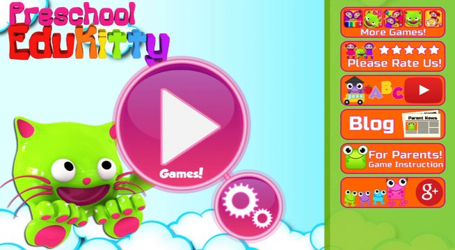 Preschool EduKitty Toddlers Cubic frog Gameplay app apps learning educational games