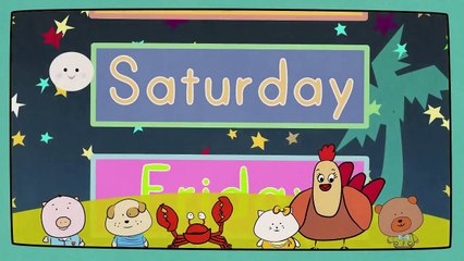 Days of the Week Song | The Singing Walrus