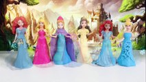 Disney Princess MagiClip Collection Princesses Play Doh Dresses Magic-Clip Dolls Videos Princesas