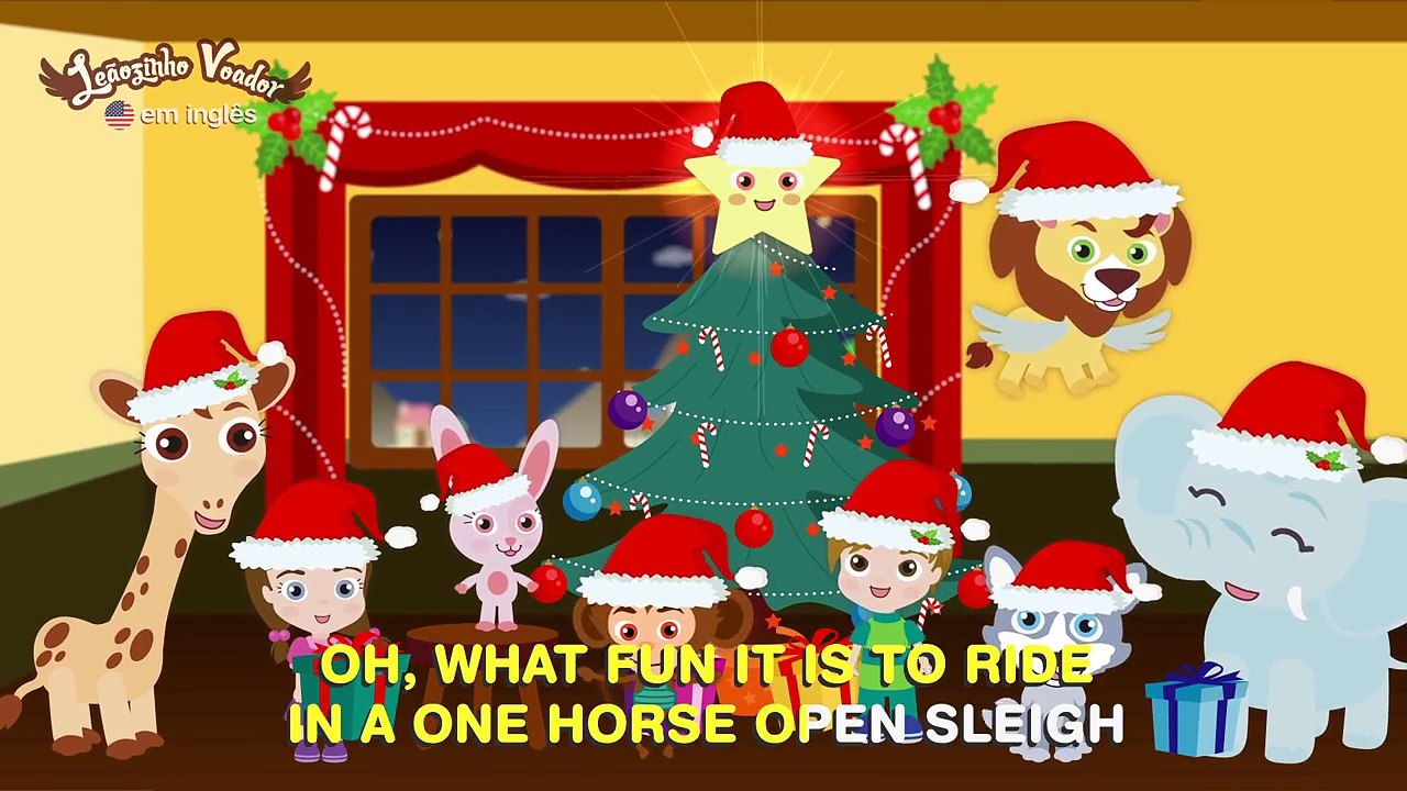 É NATAL - EM INGLÊS ♫ Música Infantil ♫ HD-qG6e3Vw_ucM