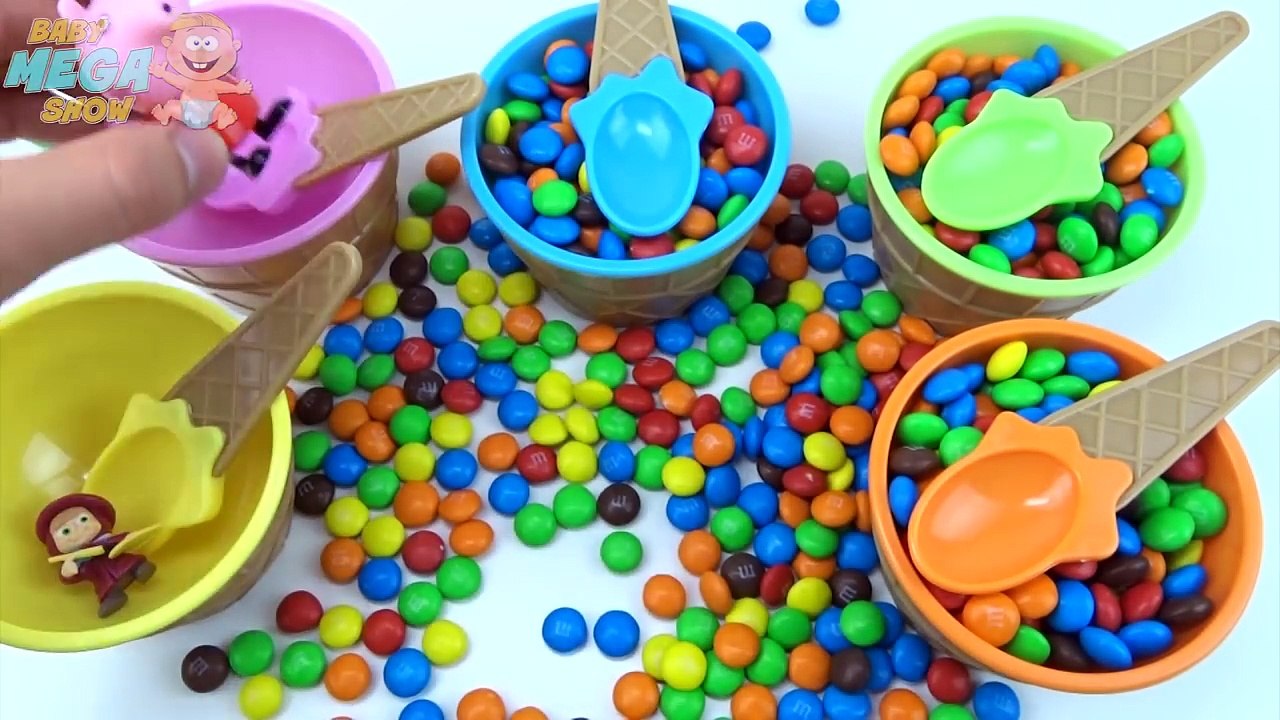 Ice Cream Candy Surprise Toys Finding Dory Peppa Pig Paw Patrol Talking Tom Masha and Bear Disney