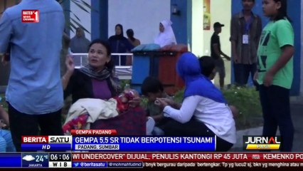 Gempa 5,5 SR Guncang Padang, Tidak Berpotensi Tsunami