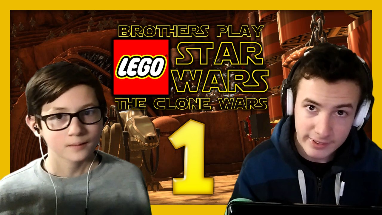 'Geonosian Arena' Brothers Play LEGO Star Wars III: The Clone Wars Episode 1