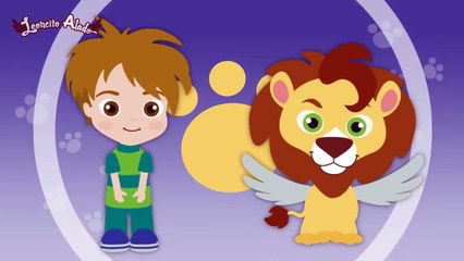 INCY WINCY ARAÑA ♫ Con letra para cantar (Leoncito Alado)-1