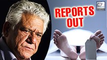Om Puri's Postmortem Reports Out