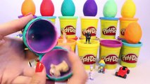 Play Doh Eggs Peppa Pig Angry Birds Mickey Mouse Thomas & Friends Disney Princess Surprise Eggs