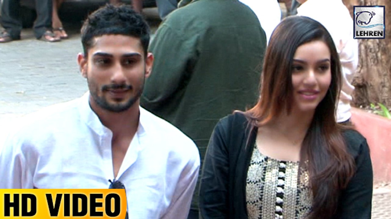 Pratik Babar Spotted Posing To Shutterbugs At Om Puri's Prayer Meeting