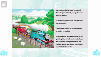 Thomas & Friend- Read & Play - James The Red Engine Thomas Kids Video