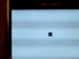 First Bootup of the Blackberry Bold