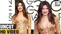 Priyanka Chopra At Golden Globe Awards 2017 Red Carpet | FULL VIDEO