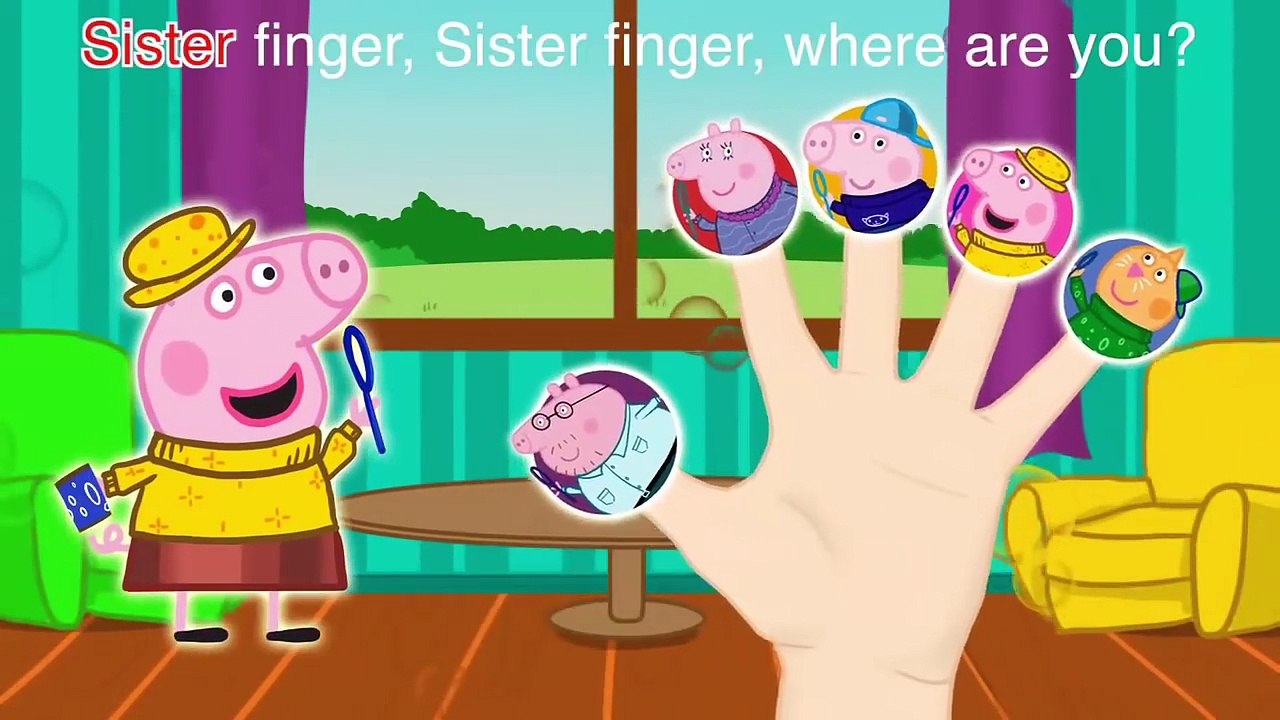 Pepa Pig Rabbit Finger Family / Nursery Rhymes Lyrics and More