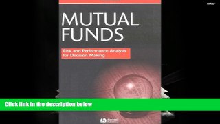 Read  Mutual Funds: Risk and Performance Analysis for Decision Making  Ebook READ Ebook