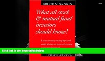 Download  What All Stock and Mutual Fund Investors Should Know (Spanish Edition)  Ebook READ Ebook