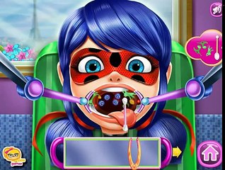 LA PRODIGIOSA LADYBUG VA AL DOCTOR MIRACULOS LADYBUG THROAT DOCTOR