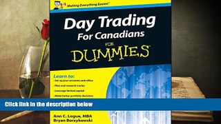 Read  Day Trading For Canadians For Dummies  Ebook READ Ebook