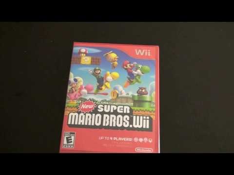 New Super Mario Bros Wii Unboxing