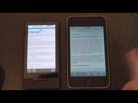 Browser Wars: Zune HD v. iPod Touch