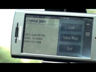 Nüvifone G60: In Car Navigation Demo