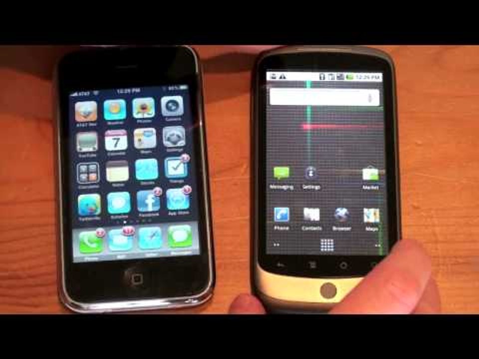 Google Nexus One Vs. iPhone 3GS
