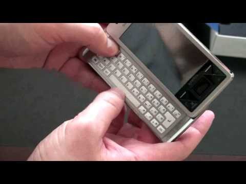 Sony Ericsson Xperia X1 Unboxing