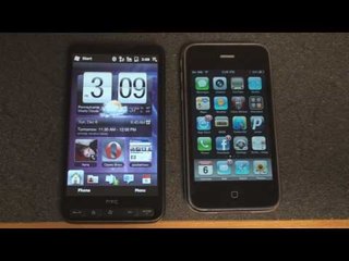 HTC HD2 vs. iPhone 3GS: Homescreen Utility
