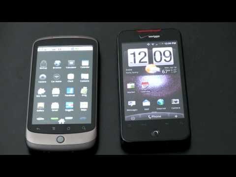 HTC Droid Incredible Vs. Google Nexus One