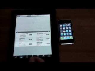 iPad Vs. iPhone/iPod Touch