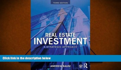 Read  Real Estate Investment: A Strategic Approach  PDF READ Ebook