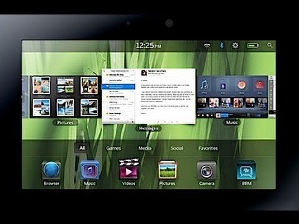 BlackBerry Playbook First Impressions