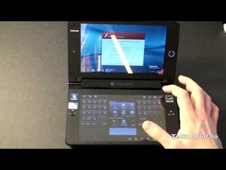 Dual Screen Laptop? Meet the Toshiba Libretto