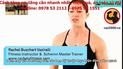 Hướng dẫn tập động tác Squat đúng cách