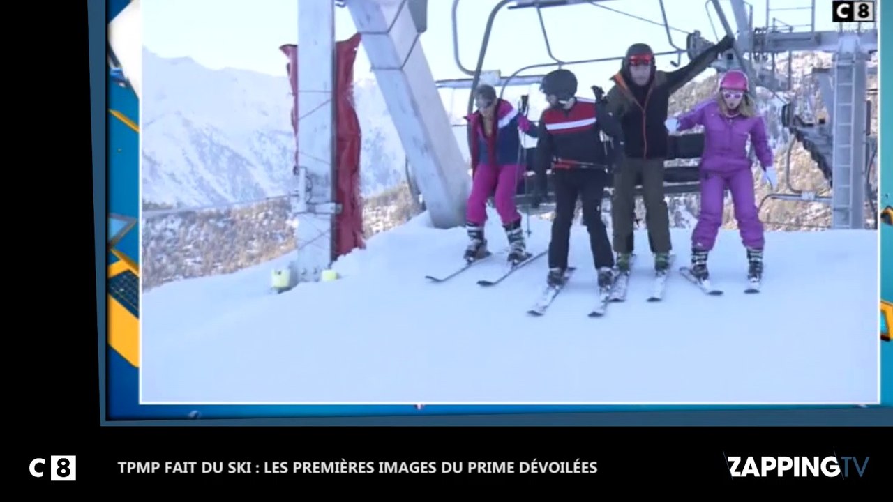 TPMP fait du ski : Les premières images du prim...