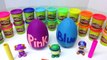 COLORS! LEARNING COLORS with TEAM UMIZOOMI! Play-Doh Surprise Eggs DOUBLED! COLORS!